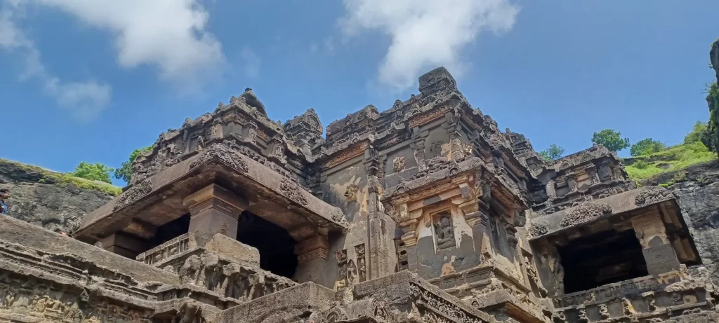 time visitors to Ellora Caves