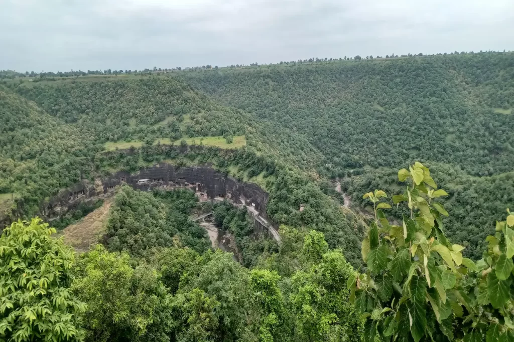 ajanta caves from delhi