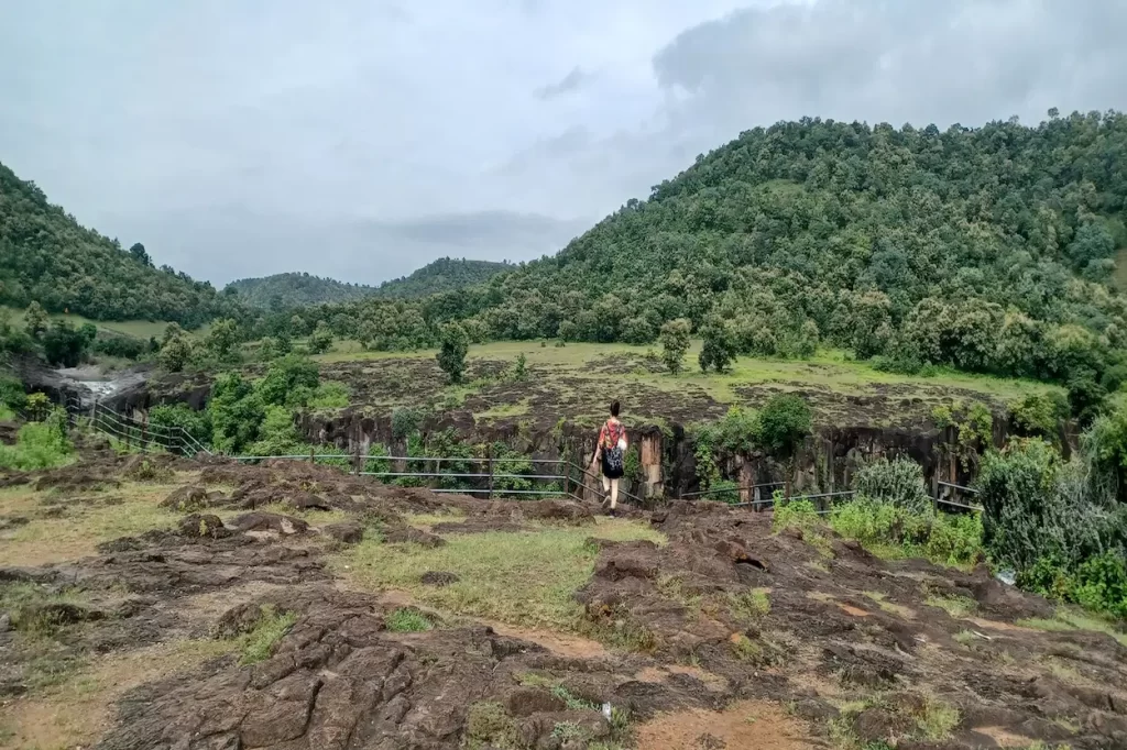  Ajanta Caves from Ellora Caves