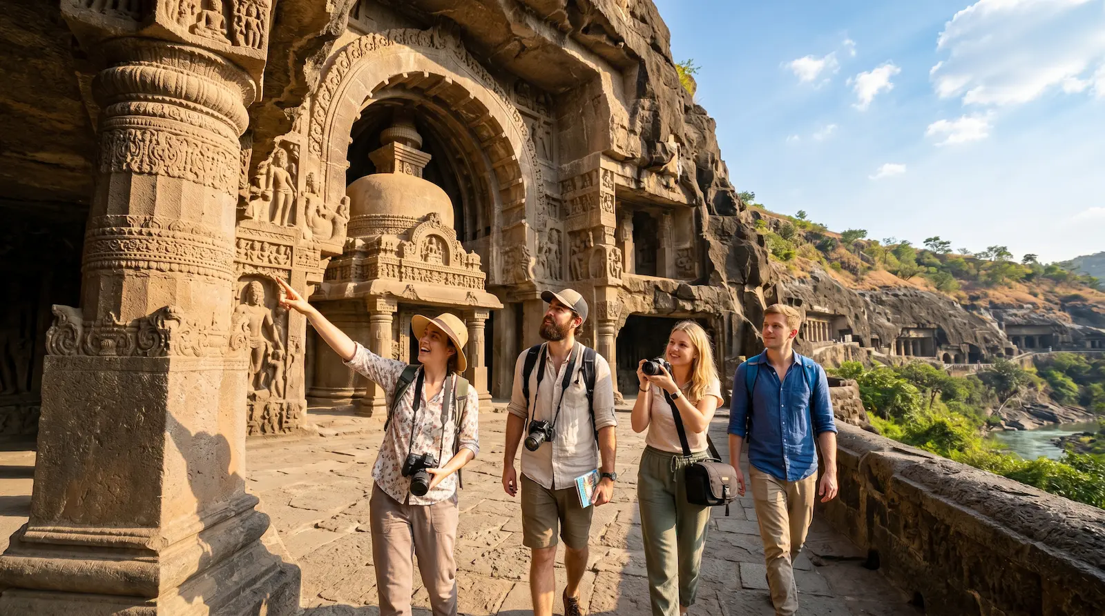 Private heritage tours in Aurangabad covering Ajanta, Ellora, and historic attractions