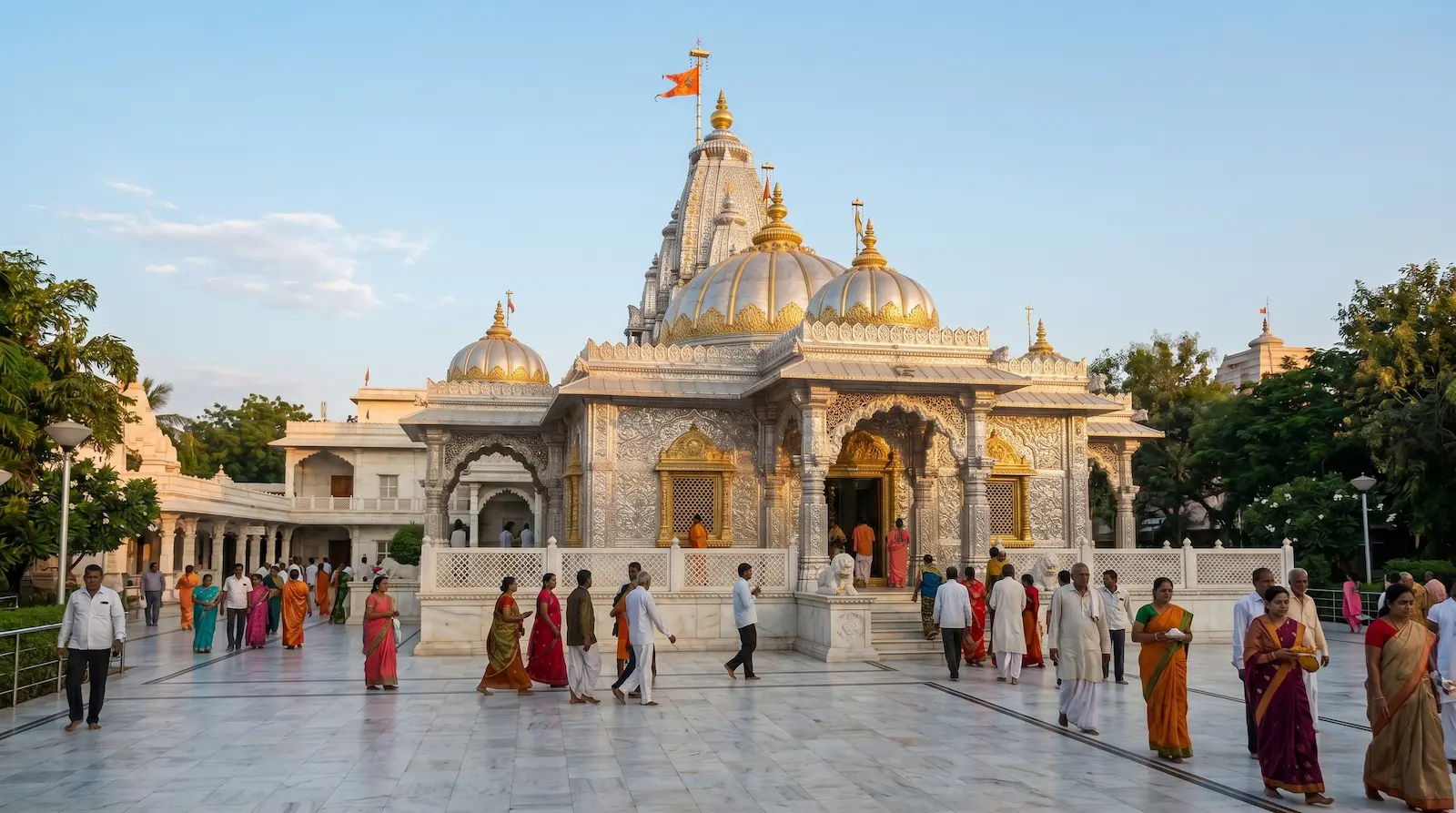 Sai Baba Samadhi Mandir Shirdi — pilgrimage temple near Aurangabad, Maharashtra